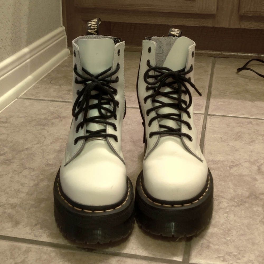 Dr. Martens White Jadons Women's Size 7